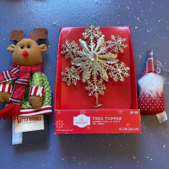Christmas Decorations, NWT,Set of 3 - Picture 1 of 8